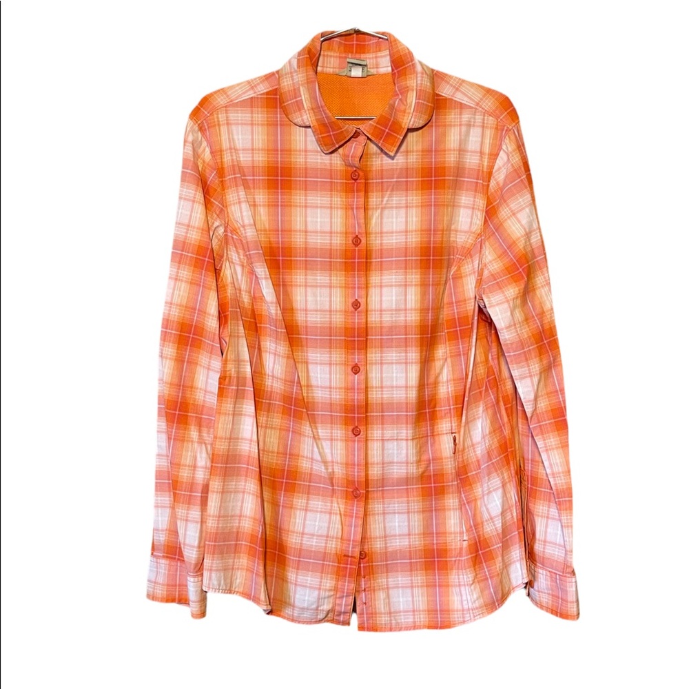 Duluth Trading Co. Sidewinder Shirt, XL, Orange